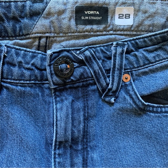 Boys Volcom Vorta Jeans Slim Fit 28 - Picture 2 of 5